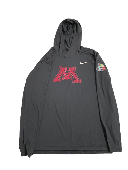 Treyson Potts Minnesota Football Player-Exclusive Guaranteed Rate Bowl Performance Hoodie (Size XL)