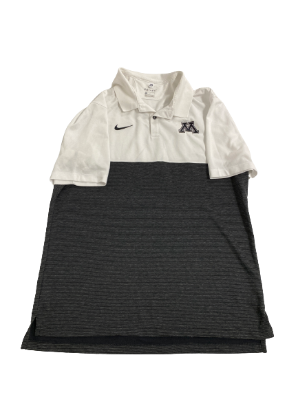 Treyson Potts Minnesota Football Team-Issued Polo Shirt (Size L)