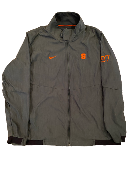 Brandon Berry Syracuse Football Player Exclusive Jacket with Number (Size XXL)