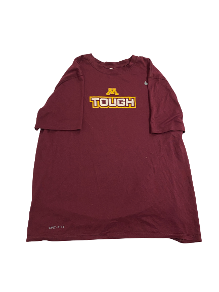 Treyson Potts Minnesota Football Player-Exclusive "Tough" T-Shirt (Size XL)
