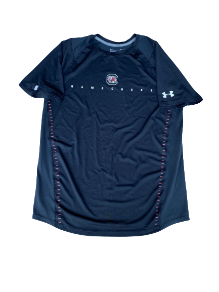 AJ Lawson South Carolina Basketball Team Issued Workout Shirt (Size L)
