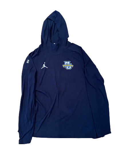 Sacar Anim Marquette Basketball Player Exclusive Sweatshirt with Number On Sleeve (Size L)