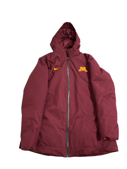 Treyson Potts Minnesota Football Player-Exclusive Winter Jacket (Size L)