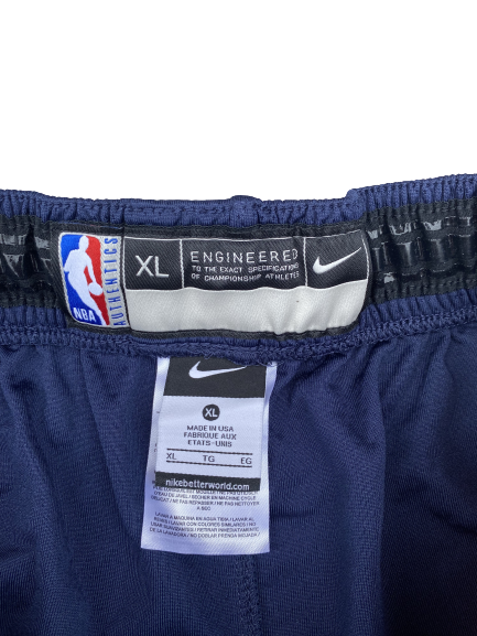Vincent Edwards Oklahoma City Blue Player Exclusive Practice Shorts (Size XL)