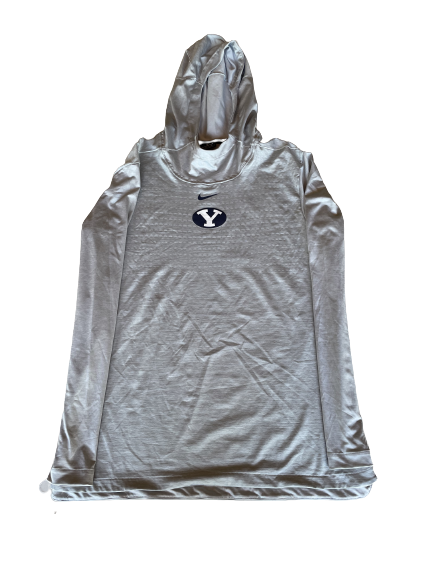 Yoeli Childs BYU Basketball Team Issued Performance Hoodie (Size XL)