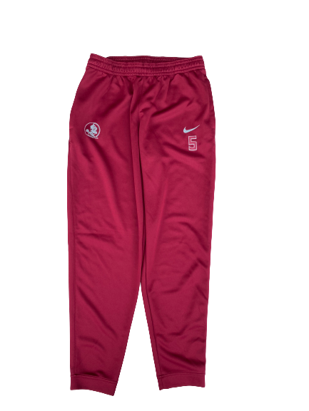 Balsa Koprivica Florida State Basketball Player Exclusive Sweatpants With Number (Size XLT)