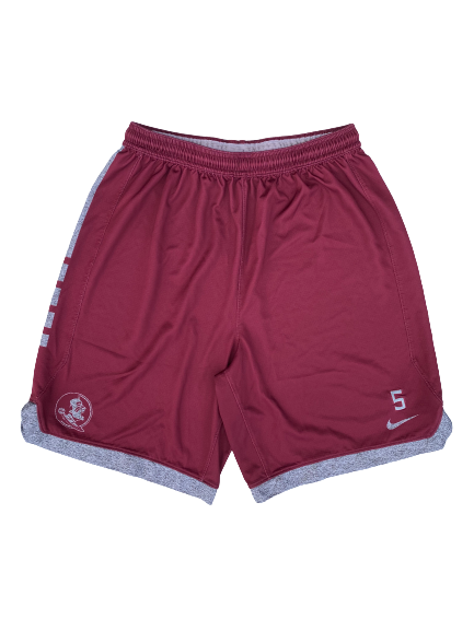 Balsa Koprivica Florida State Basketball Player Exclusive Practice Shorts With Number (Size XL)