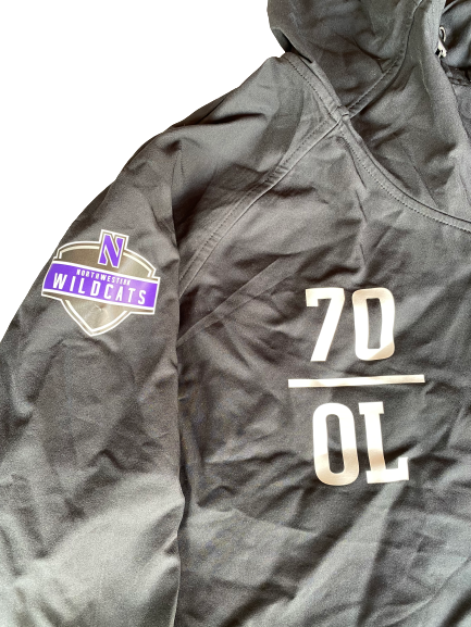 Rashawn Slater Northwestern Football Pro Day Jacket (Size XXL)