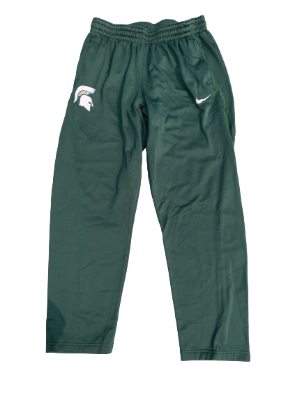 Matt McQuaid Michigan State Team Issued Sweatpants (Size XL)