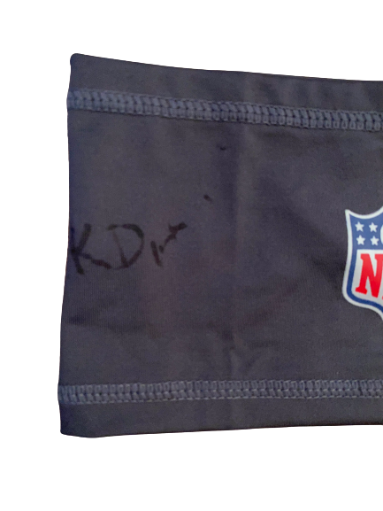 Kyle Dugger New England Patriots SIGNED Worn NFL Headband