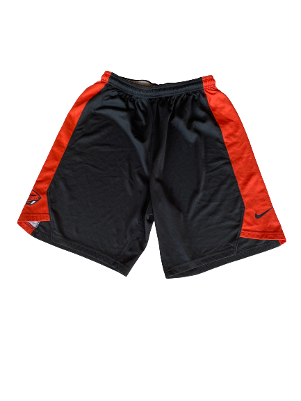 Ethan Thompson Oregon State Basketball Player Exclusive Practice Worn Shorts (Size L)