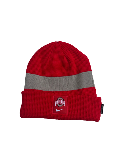 Griffan Smith Ohio State Baseball Team Issued Beanie Hat