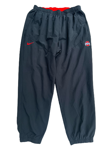 Griffan Smith Ohio State Baseball Team Issued Travel Sweatpants (Size XL)