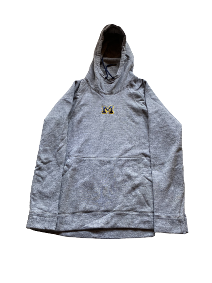 Mike McCray Michigan Football Team Issued Sweatshirt (Size 2XL)