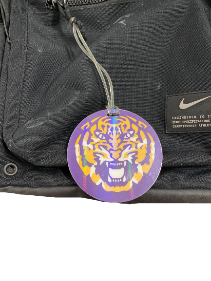 Glen Logan LSU Football Player-Exclusive Backpack With Player Tag