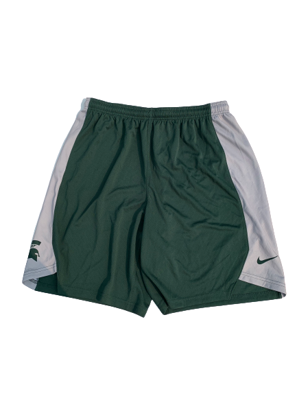 Matt McQuaid Michigan State Team Issued Practice Shorts (Size XL)