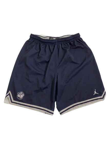 Bryson Mozone Georgetown Basketball Player-Exclusive Practice Shorts (Size XL)