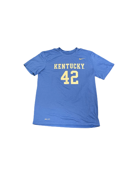 Kendyl Paris Kentucky Volleyball Team Issued Workout Shirt (Size M)