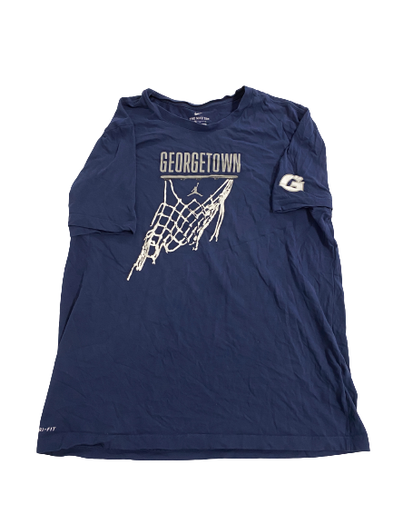 Bryson Mozone Georgetown Basketball Team-Issued T-Shirt (Size XL)