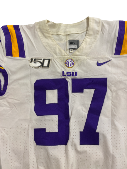 Lsu game best sale worn jersey