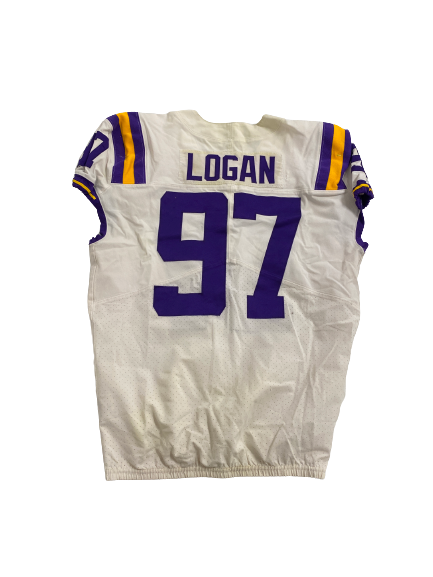 Glen Logan LSU Football Game-Worn Jersey (Size 46)