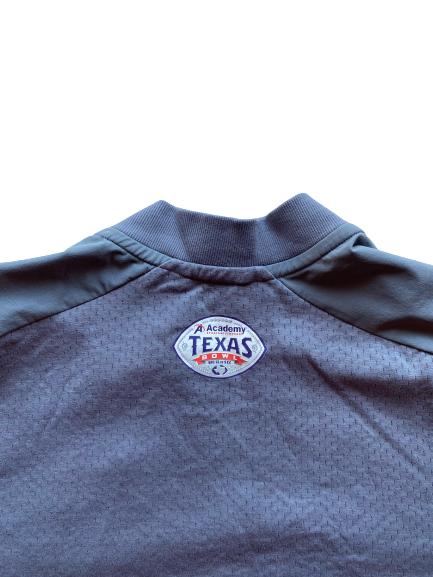 Colton Taylor Texas A&M Football Team Exclusive Texas Bowl Zip Up Jacket (Size L)