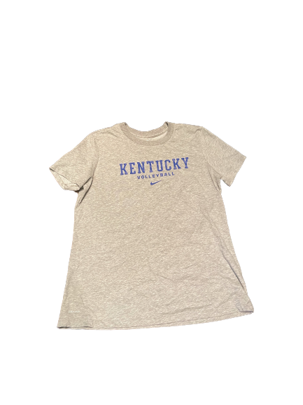 Kendyl Paris Kentucky Volleyball Team Issued Workout Shirt (Size Women&