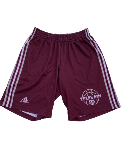 Wendell Mitchell Texas A&M Team Issued Workout Shorts (Size M)