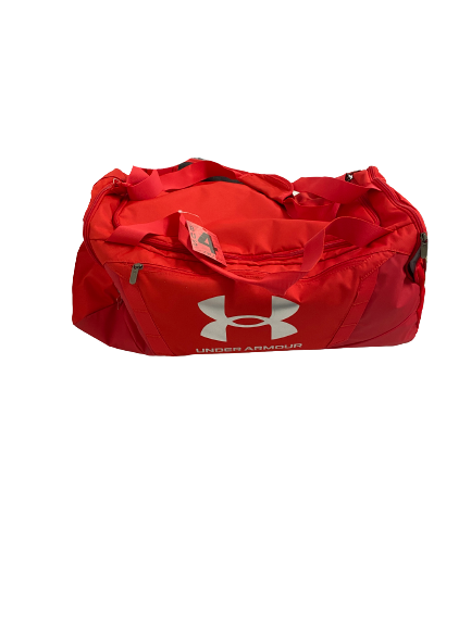 Challen Faamatau Maryland Football Team-Issued Duffel Bag With Bus 