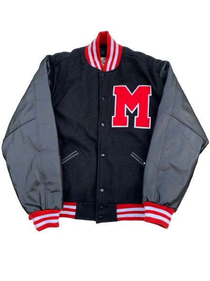 Anthony Cowan Maryland Varsity Letter Jacket (Size XL)