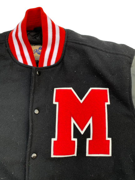 Anthony Cowan Maryland Varsity Letter Jacket (Size XL)