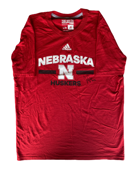 Jazz Sweet Nebraska Volleyball SIGNED Shirt (Size L)