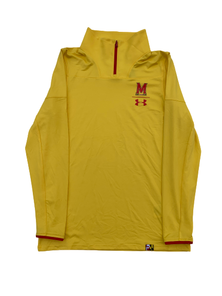 Anthony Cowan Maryland Team Issued Quarter-Zip Pullover (New with tag) (Size S)