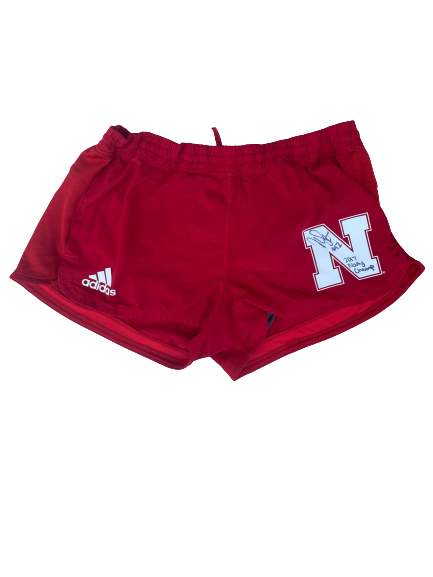 Jazz Sweet Nebraska Volleyball SIGNED Shorts
