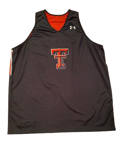 Tommy Hamilton Texas Tech Basketball Reversible Practice Jersey (Size XXL)