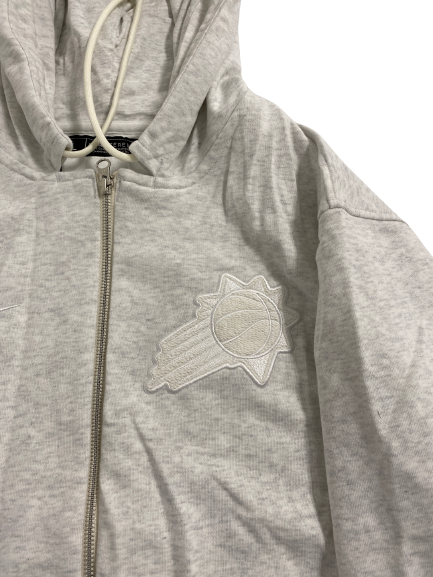 Phoenix Suns Basketball Team-Exclusive Zip-Up Jacket (Size L)