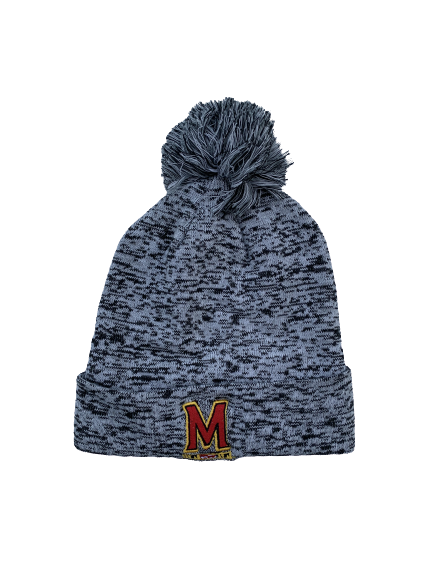 Anthony Cowan Maryland Team Issued Beanie Hat