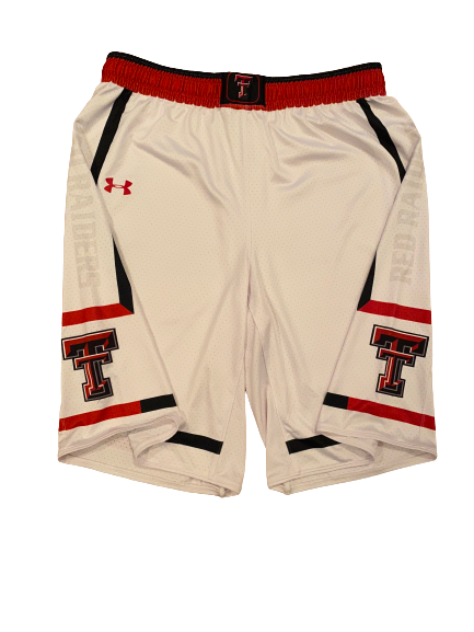 Tommy Hamilton Texas Tech Basketball Game-Worn Shorts (Size XL)
