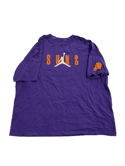 Phoenix Suns Basketball Team-Exclusive Jordan T-Shirt (Size XL)