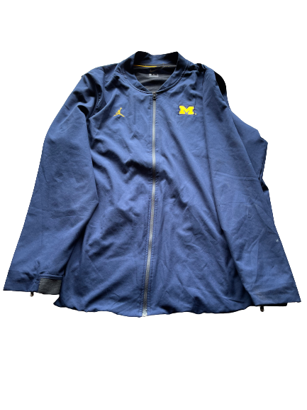 Michigan Basketball Team Issued Jordan Jacket (Size XL)