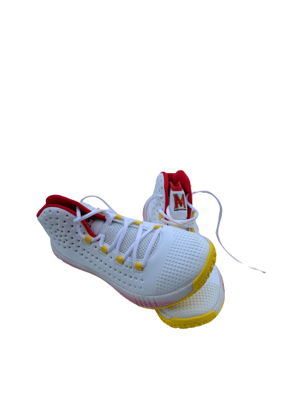 Anthony Cowan Maryland Player Exclusive Shoes (Size 12)