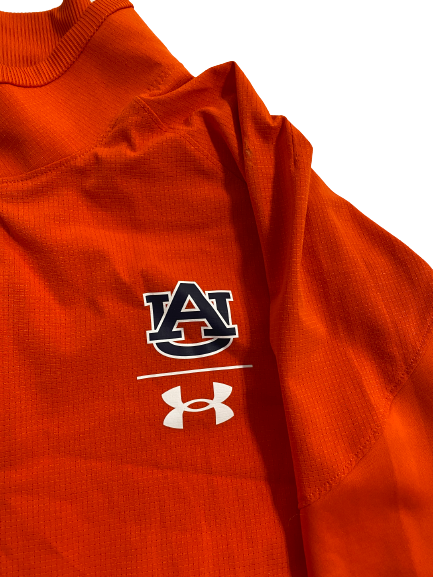 Big Kat Bryant Auburn Football Team-Issued Zip-Up Jacket (Size XXL)