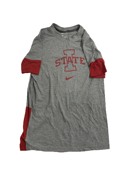 Javan Johnson Iowa State Basketball Team-Issued T-Shirt (Size L)