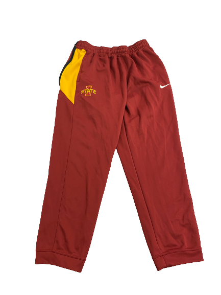 Javan Johnson Iowa State Basketball Team-Issued Sweatpants (Size XL)