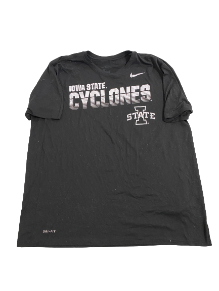Javan Johnson Iowa State Basketball Team-Issued T-Shirt (Size XL)