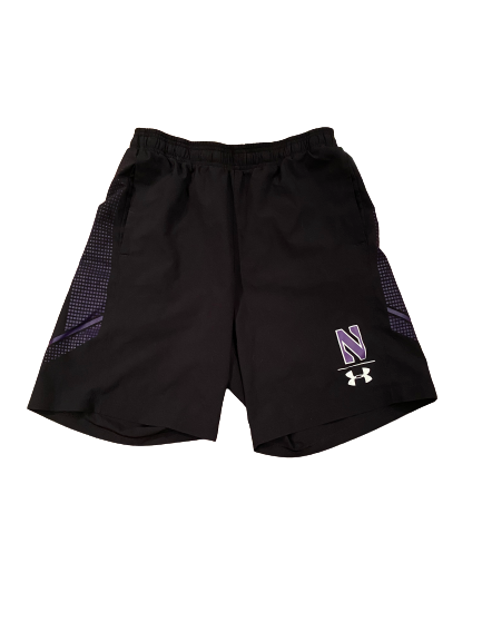 Ramaud Chiaokhiao-Bowman Northwestern Football Team Issued Shorts (Size M)
