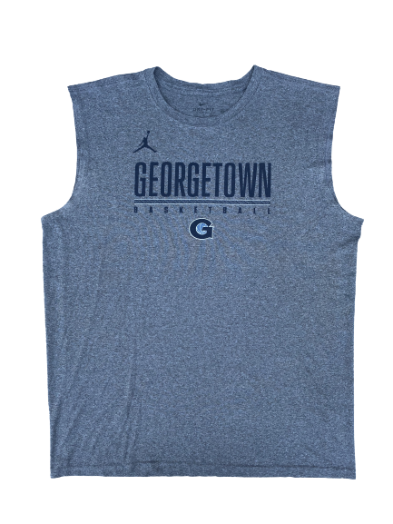 Jagan Mosely Georgetown Basketball Team Issued Workout Tank (Size LT)