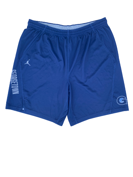 Jagan Mosely Georgetown Basketball Player Exclusive Practice Shorts (Size XL)