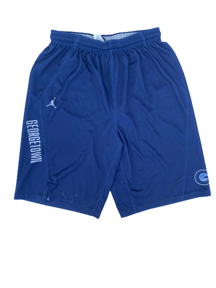 Jagan Mosely Georgetown Basketball Player Exclusive Practice Shorts (Size M)