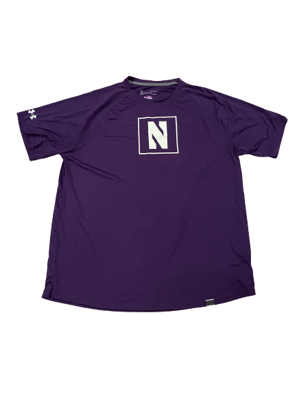 Ramaud Chiaokhiao-Bowman Northwestern Football Team Issued Workout Shirt (Size XL)